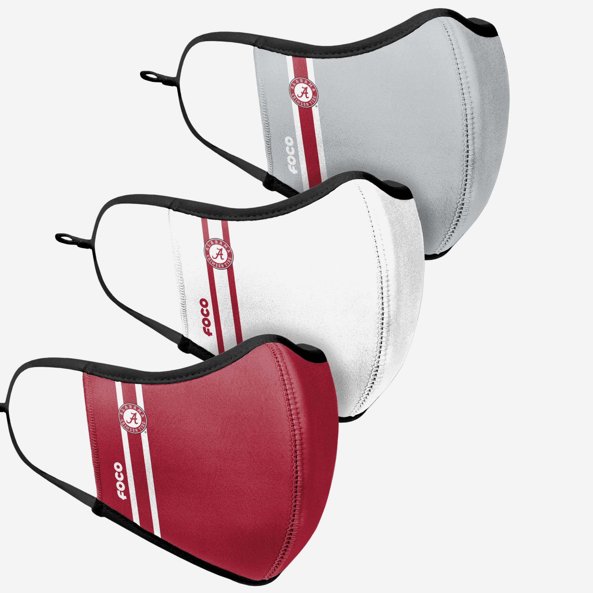 Alabama Crimson Tide Sport 3 Pack Face Cover