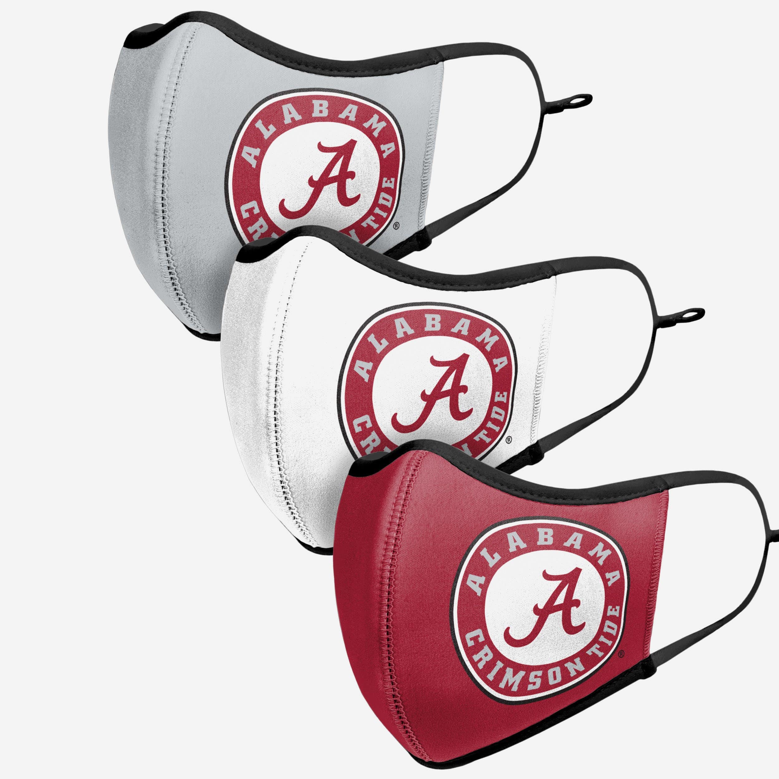 Alabama Crimson Tide Sport 3 Pack Face Cover