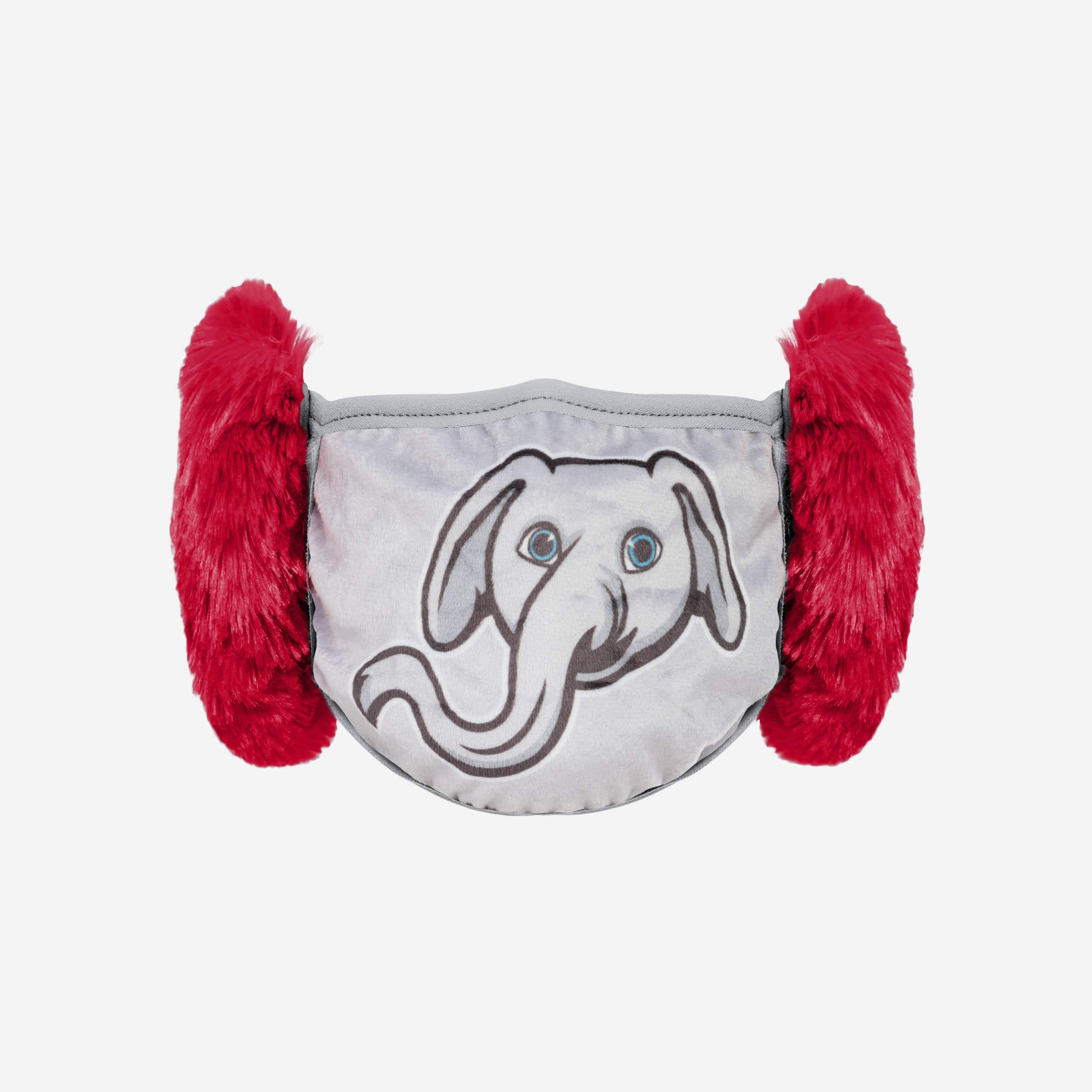 Big Al Alabama Crimson Tide Mascot Earmuff Face Cover
