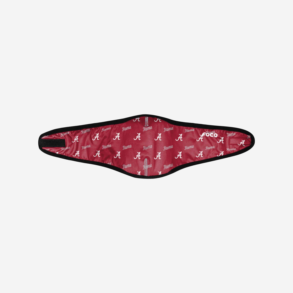 Alabama Crimson Tide Repeat Script Earband Face Cover