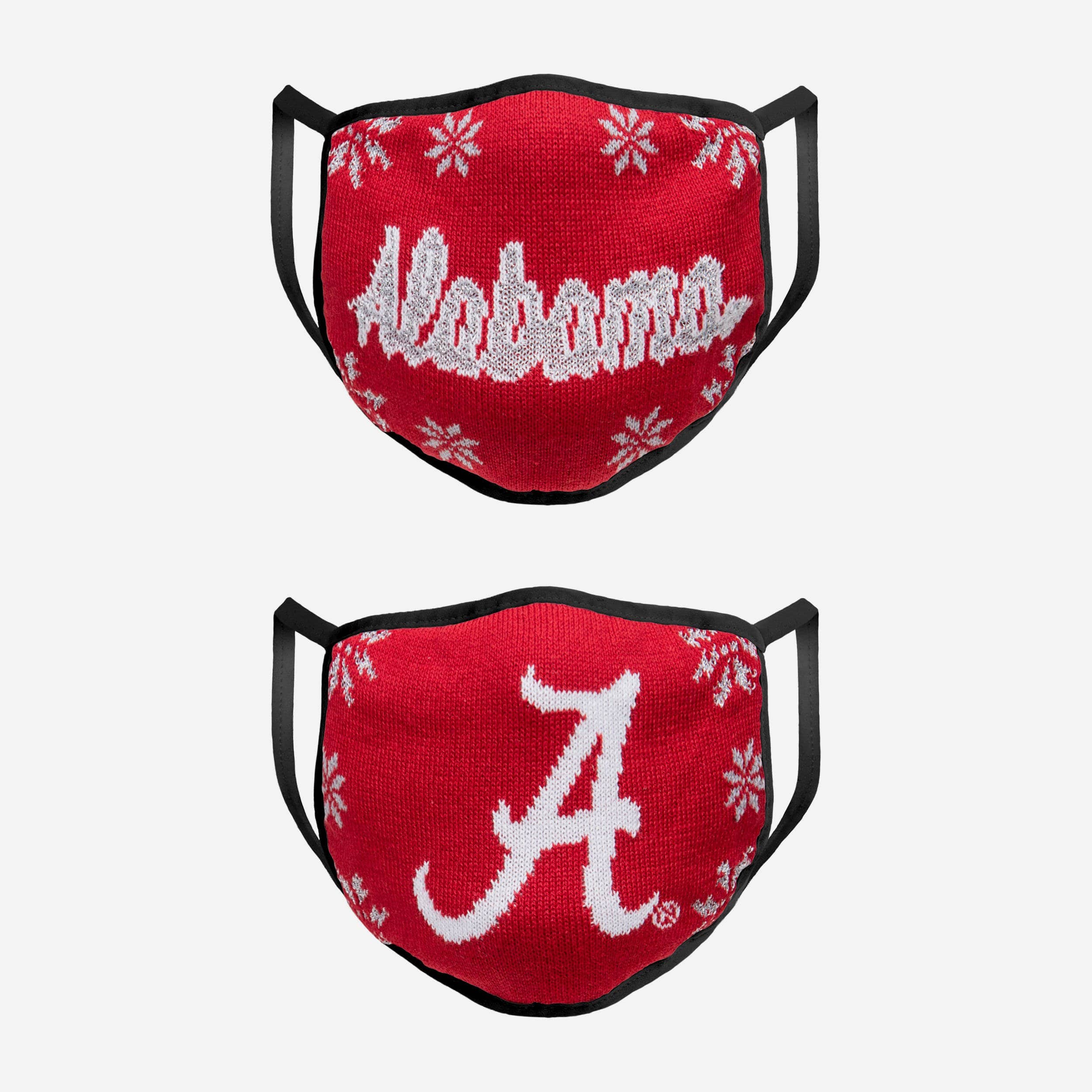 Alabama Crimson Tide Womens Knit 2 Pack Face Cover