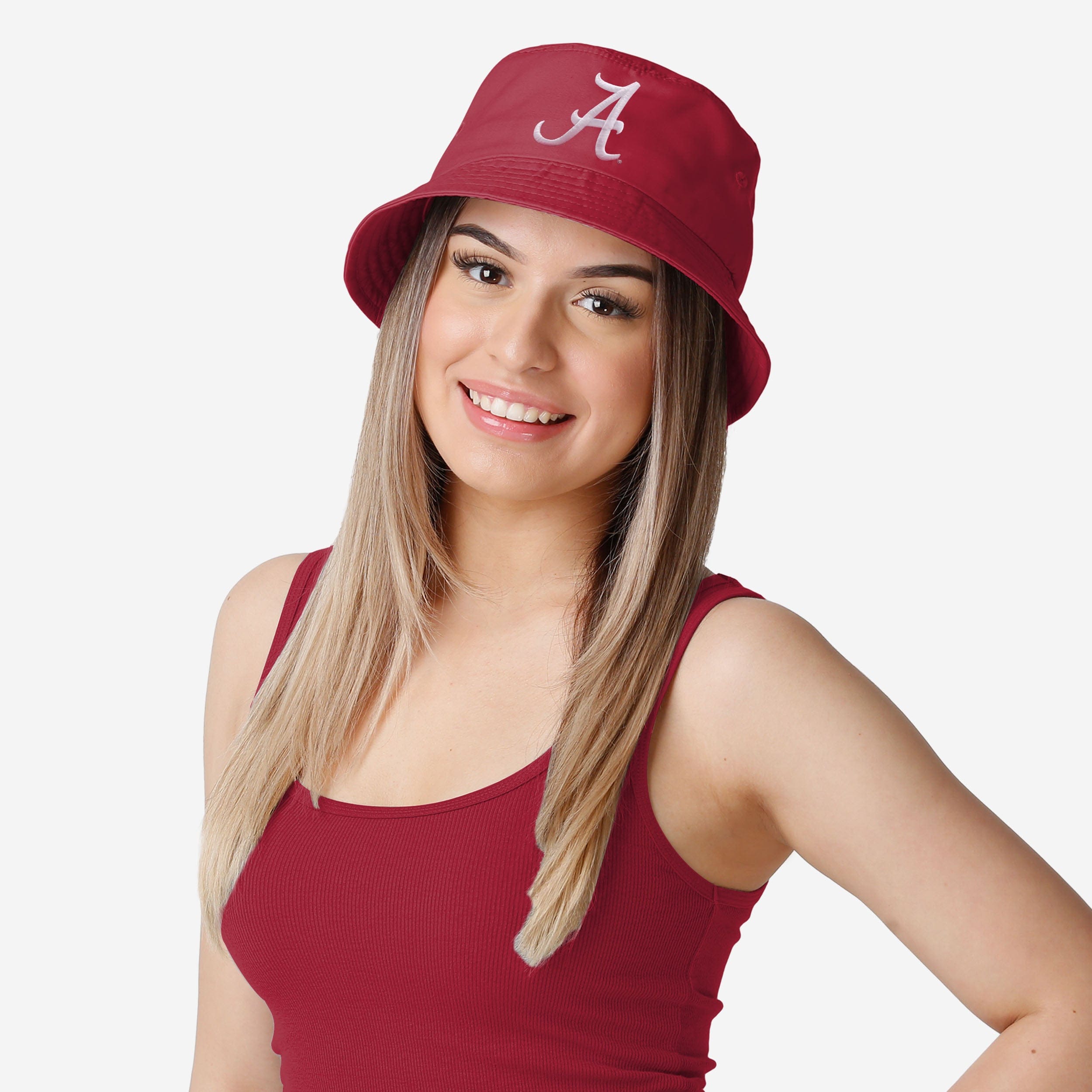 Alabama Crimson Tide Solid Bucket Hat
